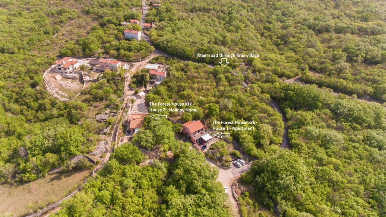 The Forest House Krk 2 Kras Ngoại thất bức ảnh